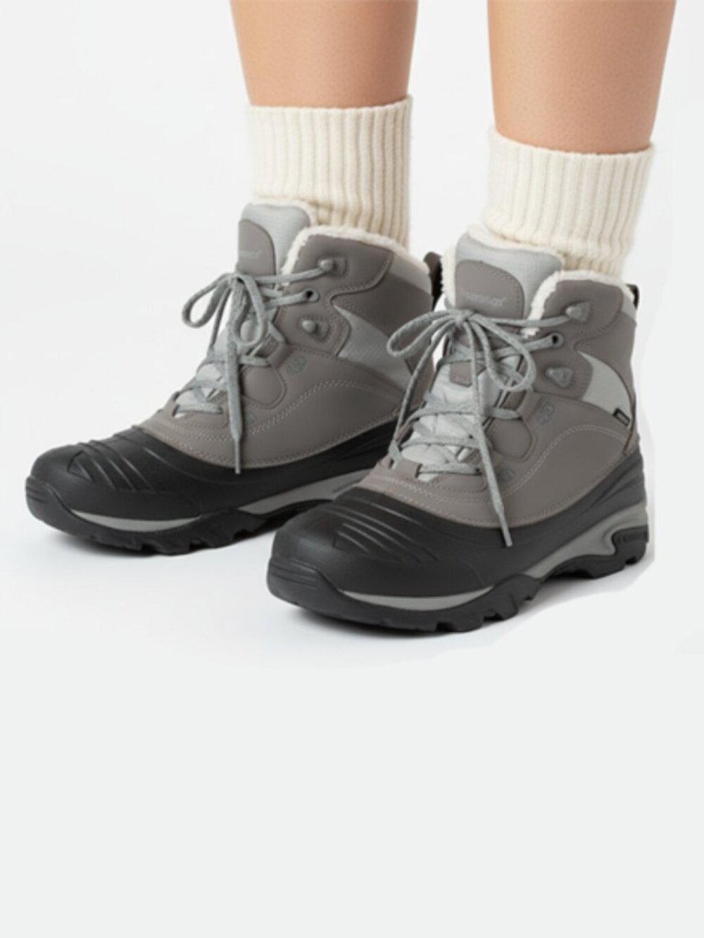 Merrell Opti-Warm Insulation Waterproof Boots Gray Women's Size 6.5